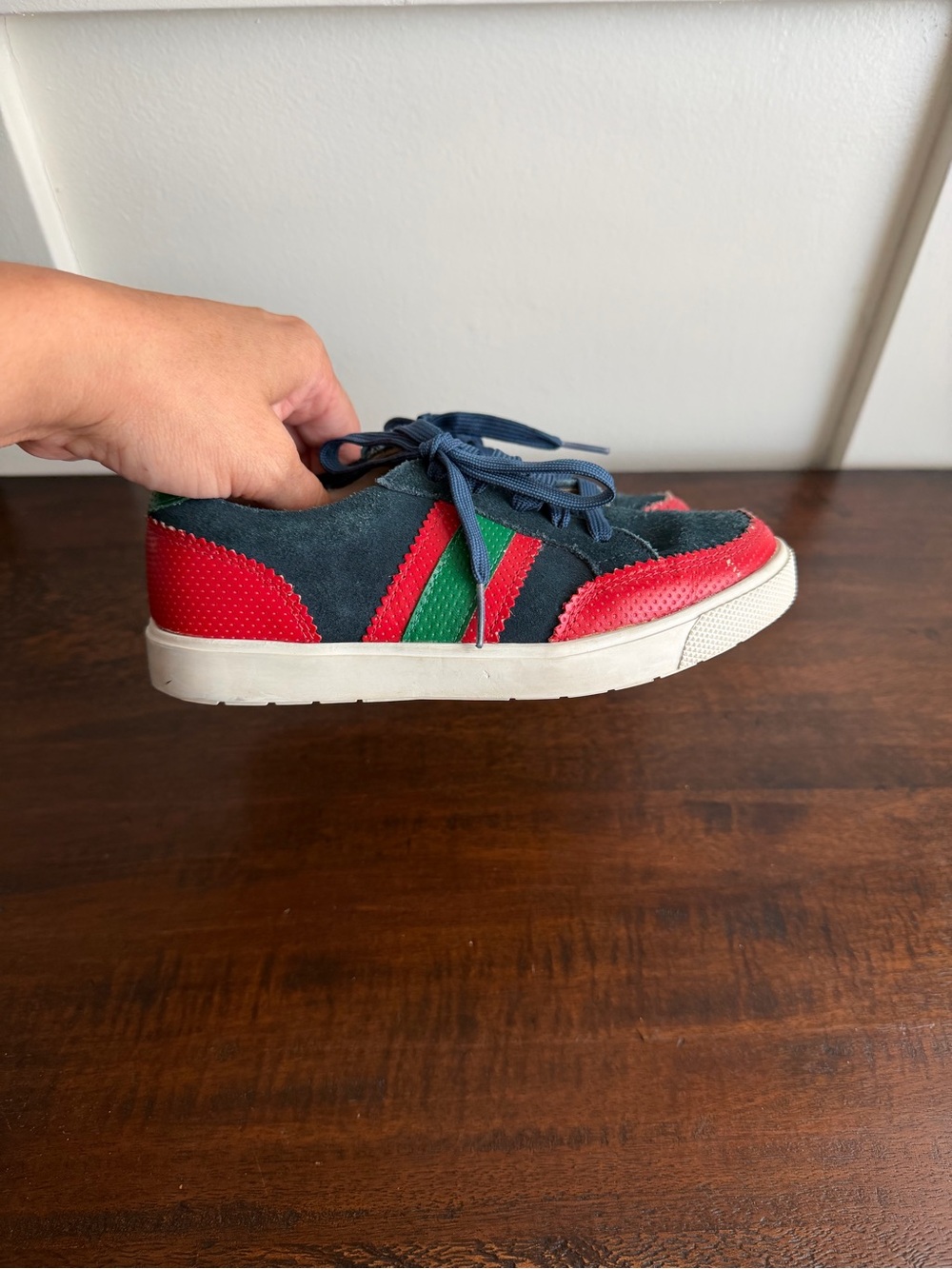 Elephantito Boys Leather Sneakers 12